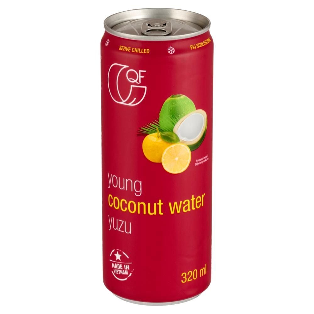 QF Woda kokosowa z puree z yuzu 320 ml