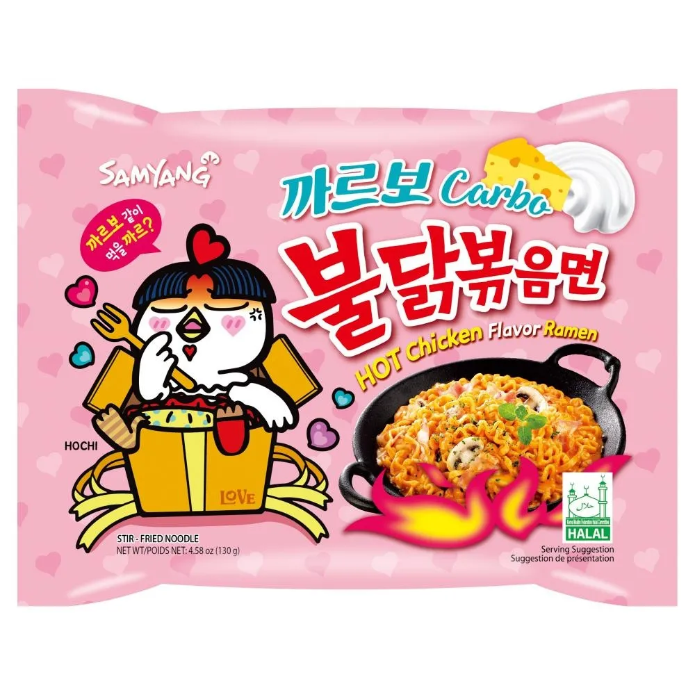 RAMEN SAMYANG BLK 130g H.K.CARBO