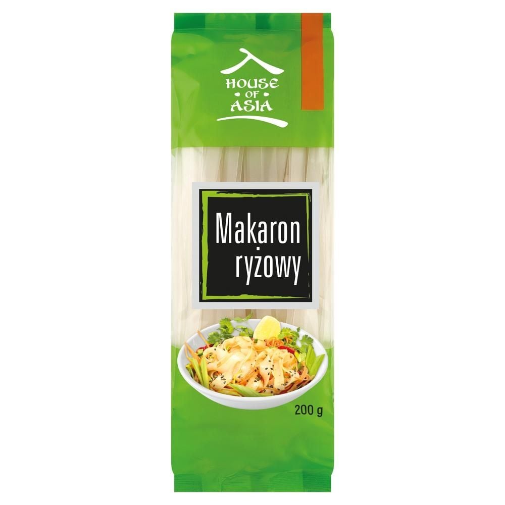 House of Asia Makaron ryżowy 10 mm 200 g