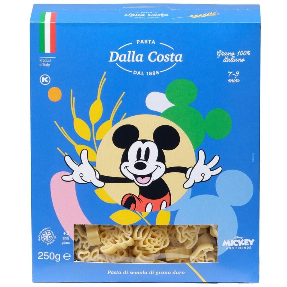 Dalla Costa Disney Mickey i przyjaciele Makaron z pszenicy durum 250 g