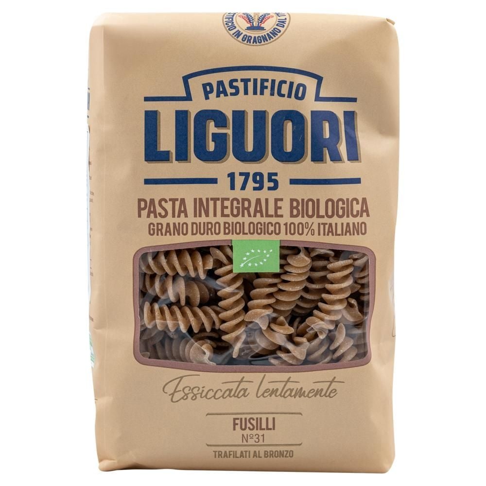 Liguori Ekologiczny makaron pełnoziarnisty fusilli 500 g