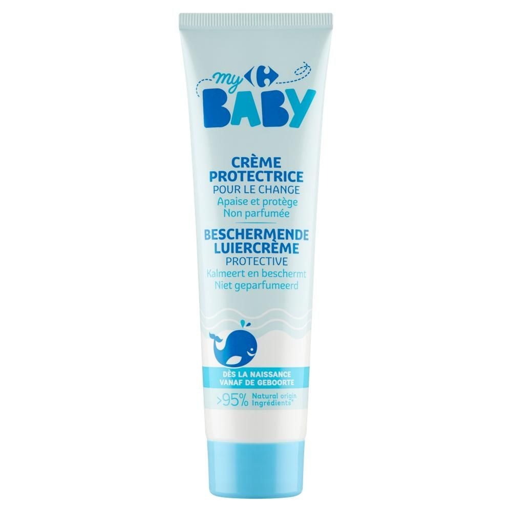 Carrefour my Baby Krem do przewijania dla niemowląt bezzapachowy 100 ml