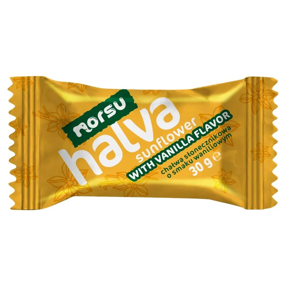 Norsu Chałwa słonecznikowa o smaku waniliowym 30 g