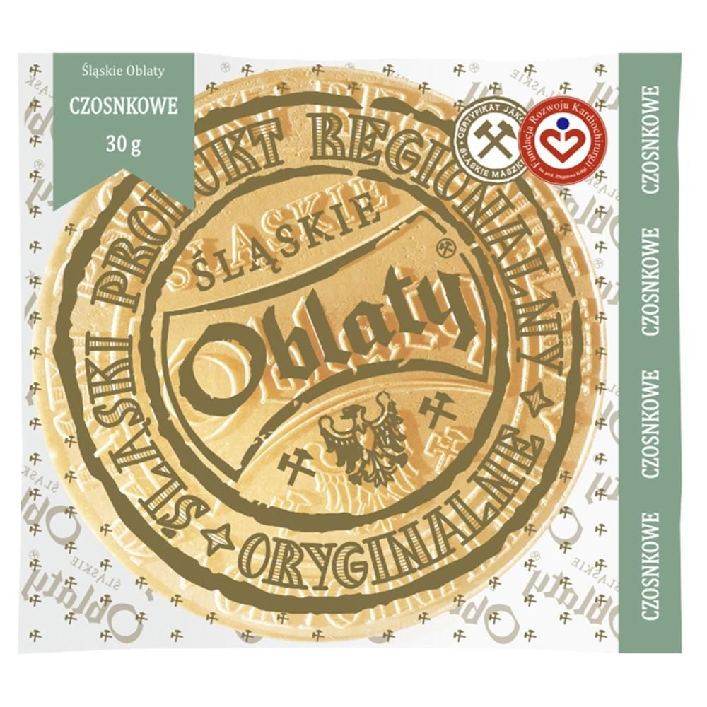 Śląskie oblaty czosnkowe 30 g