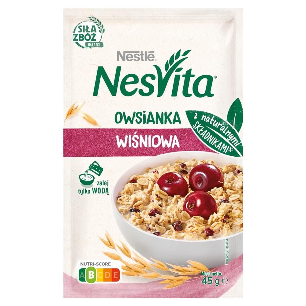 NesVita Owsianka wiśniowa 45 g