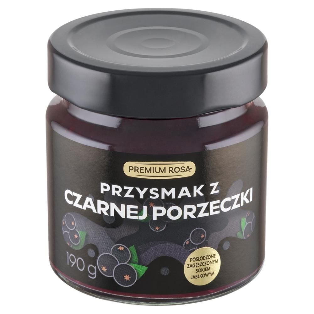 Premium Rosa Przysmak z czarnej porzeczki 190 g