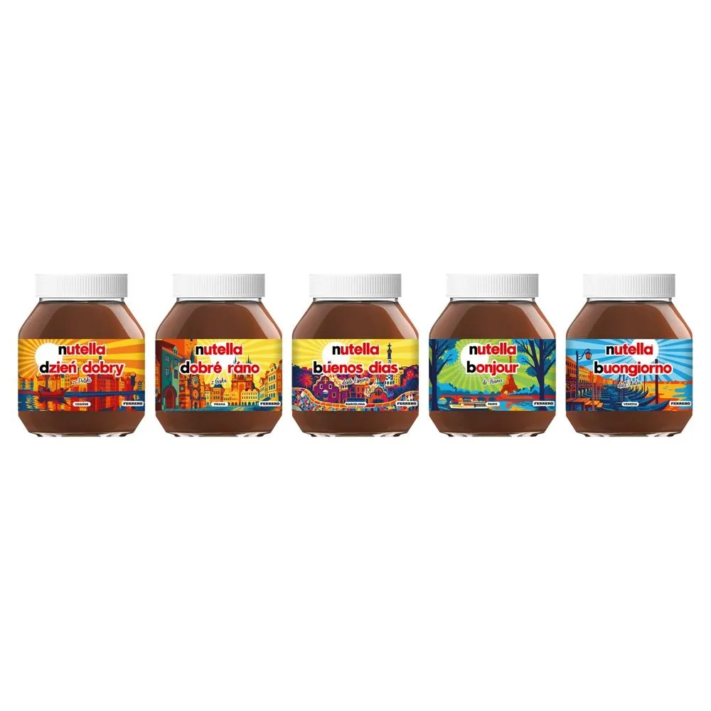 Nutella Krem do smarowania z orzechami laskowymi i kakao 600 g