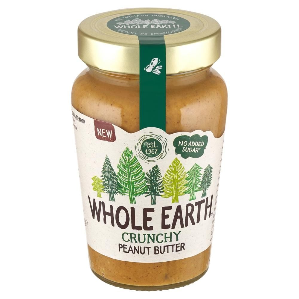Whole Earth Krem orzechowy z kawałkami orzeszków ziemnych 340 g