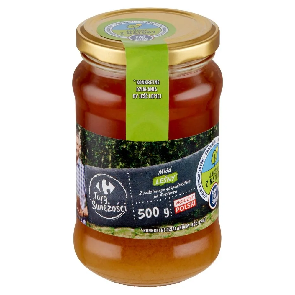Carrefour Targ Świeżości Miód leśny 500 g