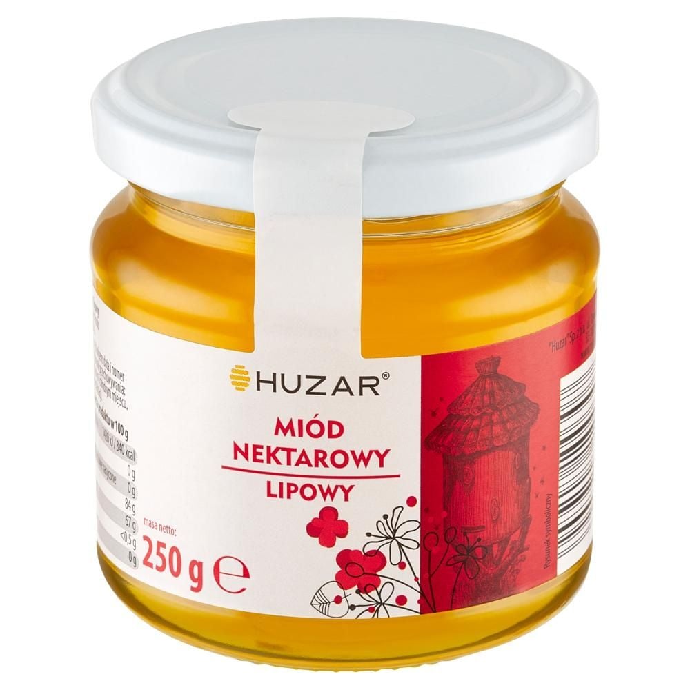 Huzar Miód nektarowy lipowy 250 g