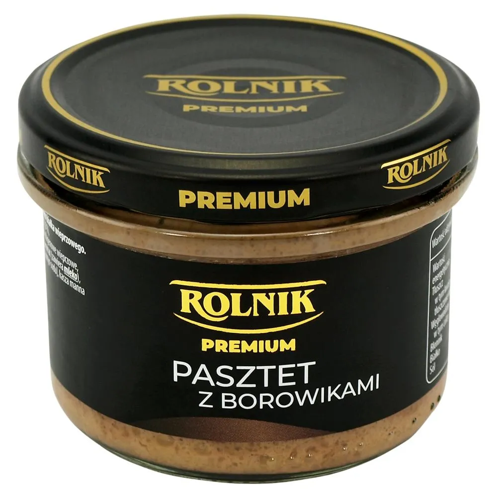 Rolnik Premium Pasztet z borowikami 190 g