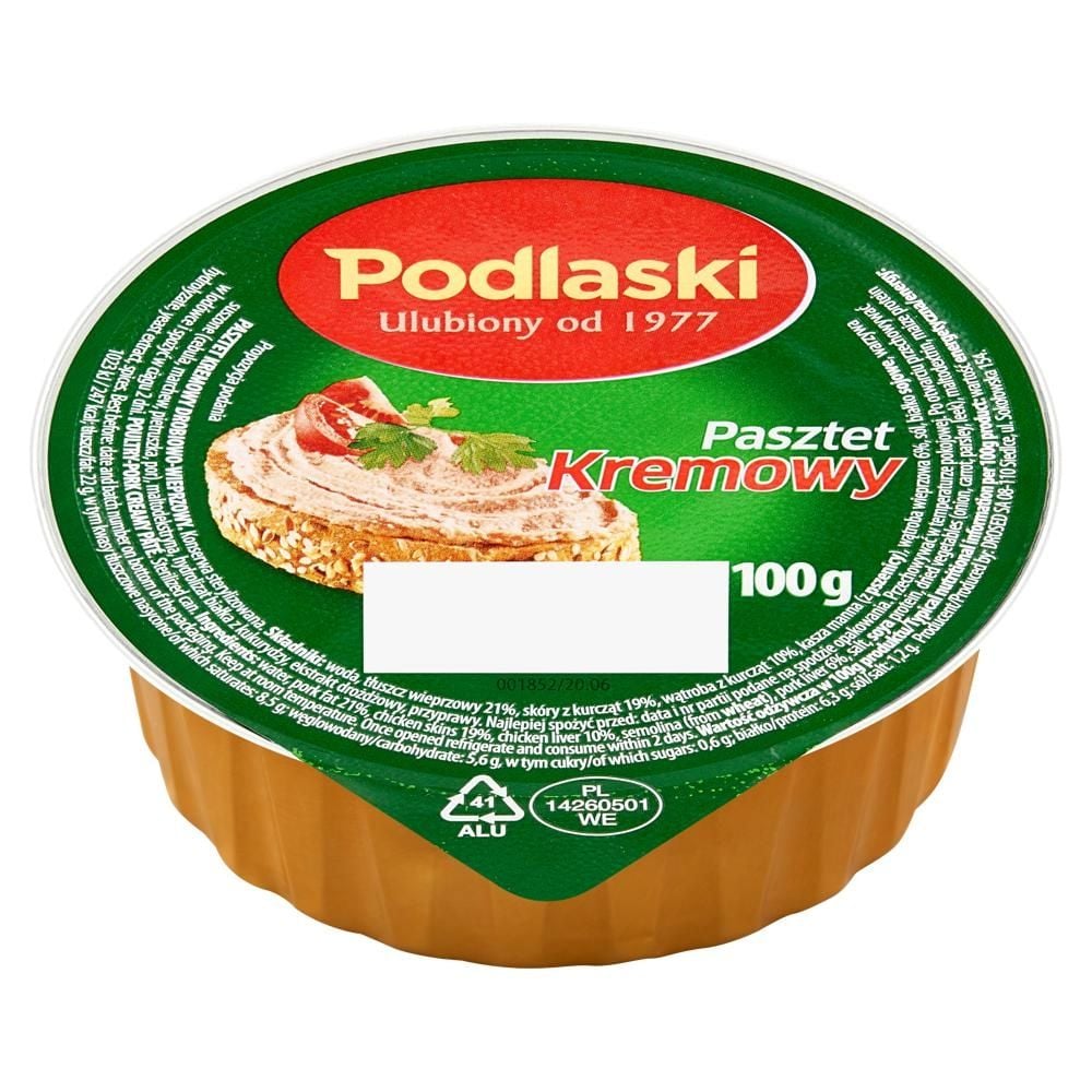 Podlaski Pasztet kremowy 100 g