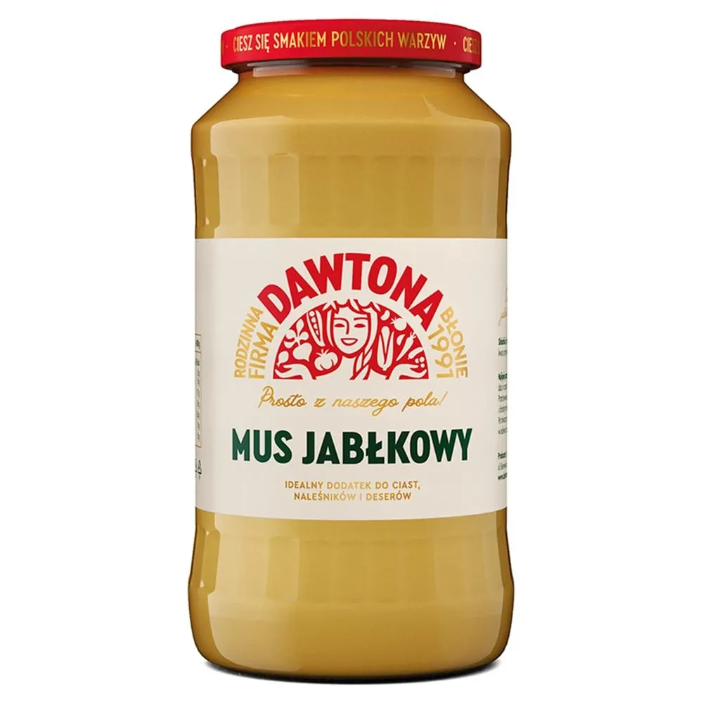 Dawtona Mus jabłkowy 720 g