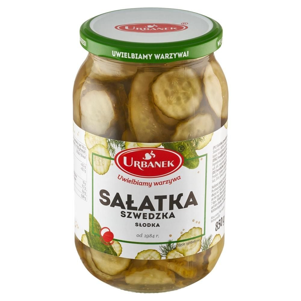 Urbanek Sałatka szwedzka słodka 850 g