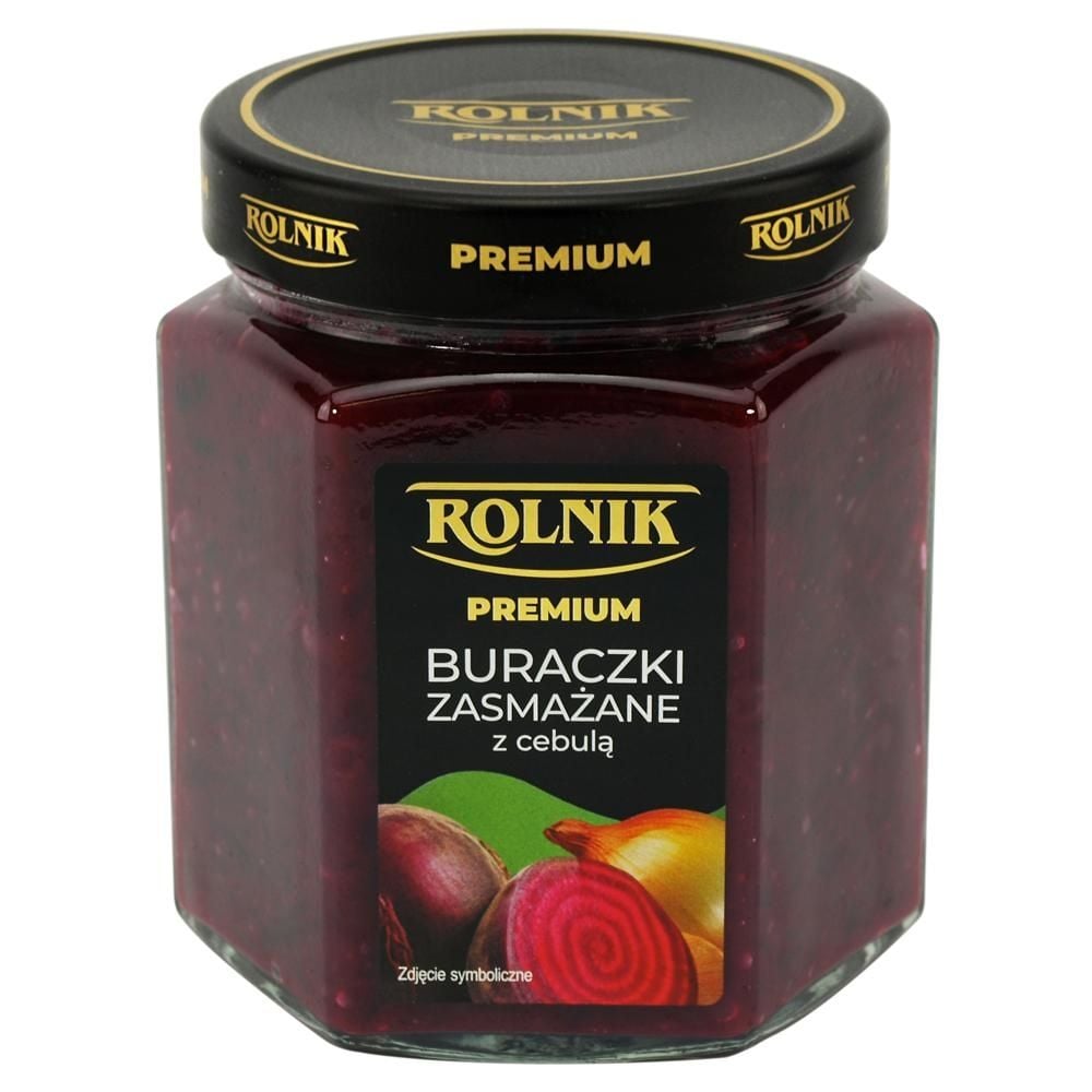 Rolnik Premium Buraczki zasmażane z cebulą 540 g