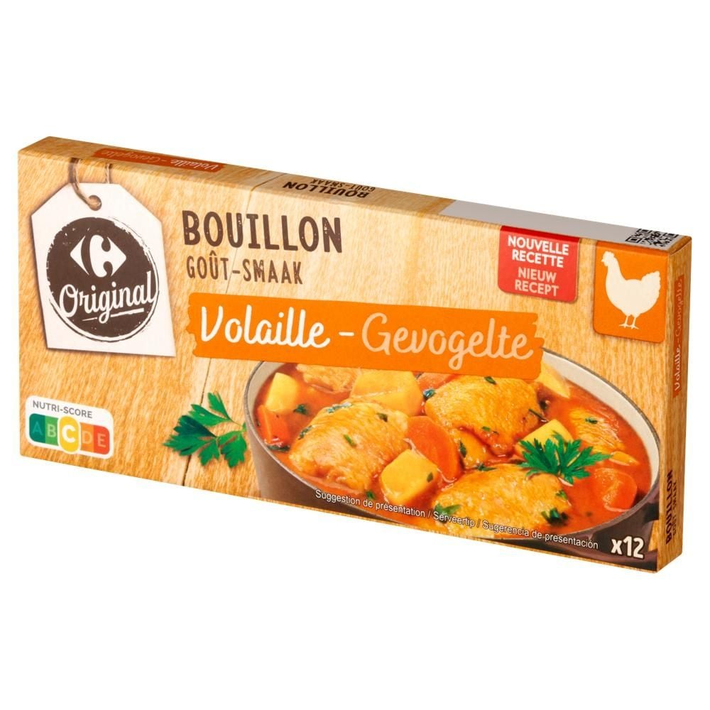 Carrefour Original Bulion drobiowy w kostkach 120 g (12 x 10 g)