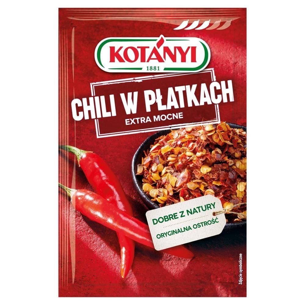 Kotányi Chili w płatkach extra mocne 8 g