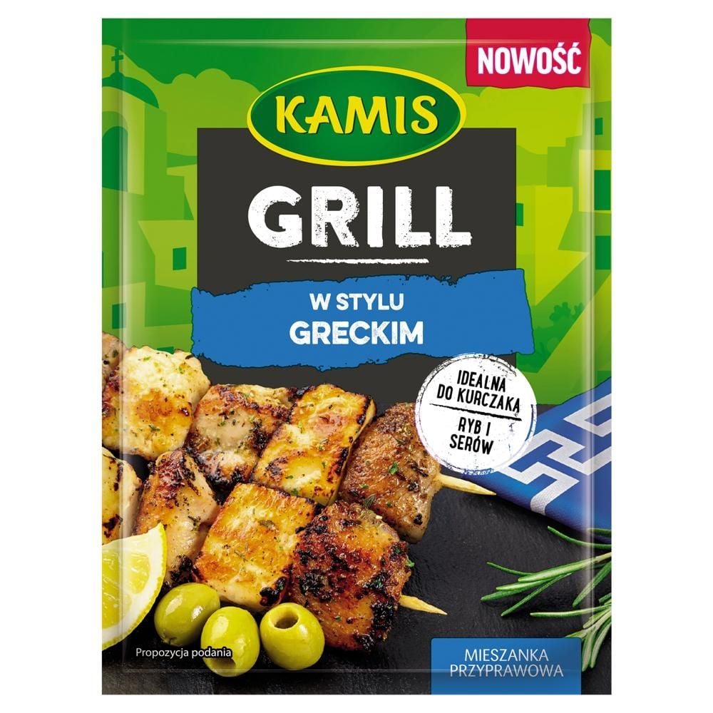 Kamis Grill Mieszanka przyprawowa w stylu greckim 20 g
