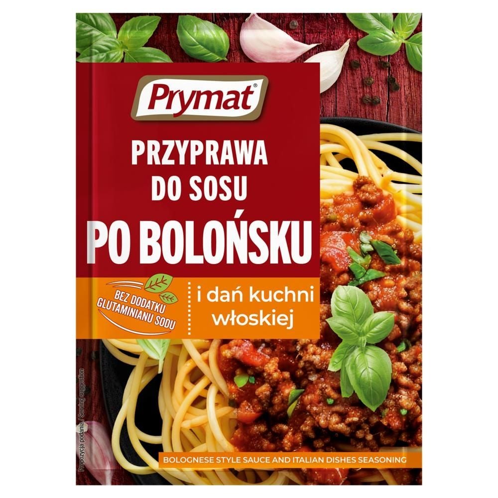 Prymat Przyprawa do sosu po bolońsku i dań kuchni włoskiej 20 g