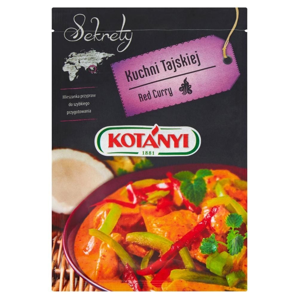 Kotányi Sekrety Kuchni Tajskiej Red Curry Mieszanka przypraw 20 g