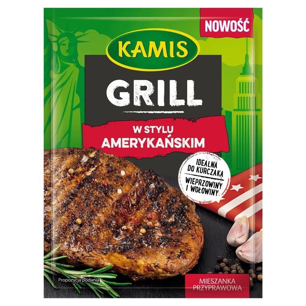 Kamis Grill Mieszanka przyprawowa w stylu amerykańskim 20 g