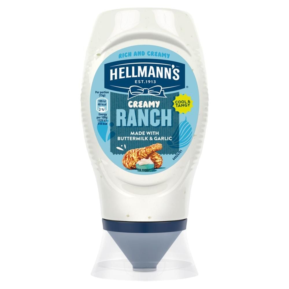 Hellmann's Sos ranczerski z jogurtem i maślanką 245 g