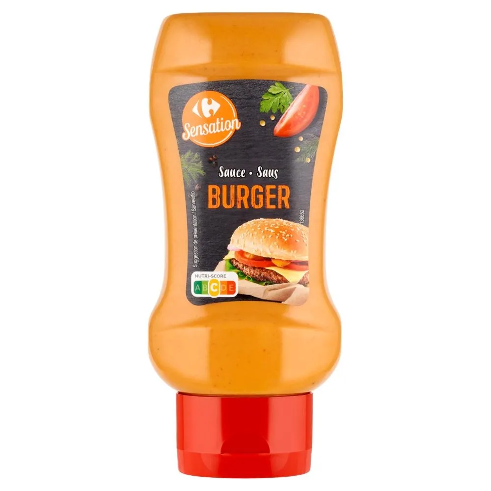 Carrefour Sensation Sos przyprawowy do burgera 350 g