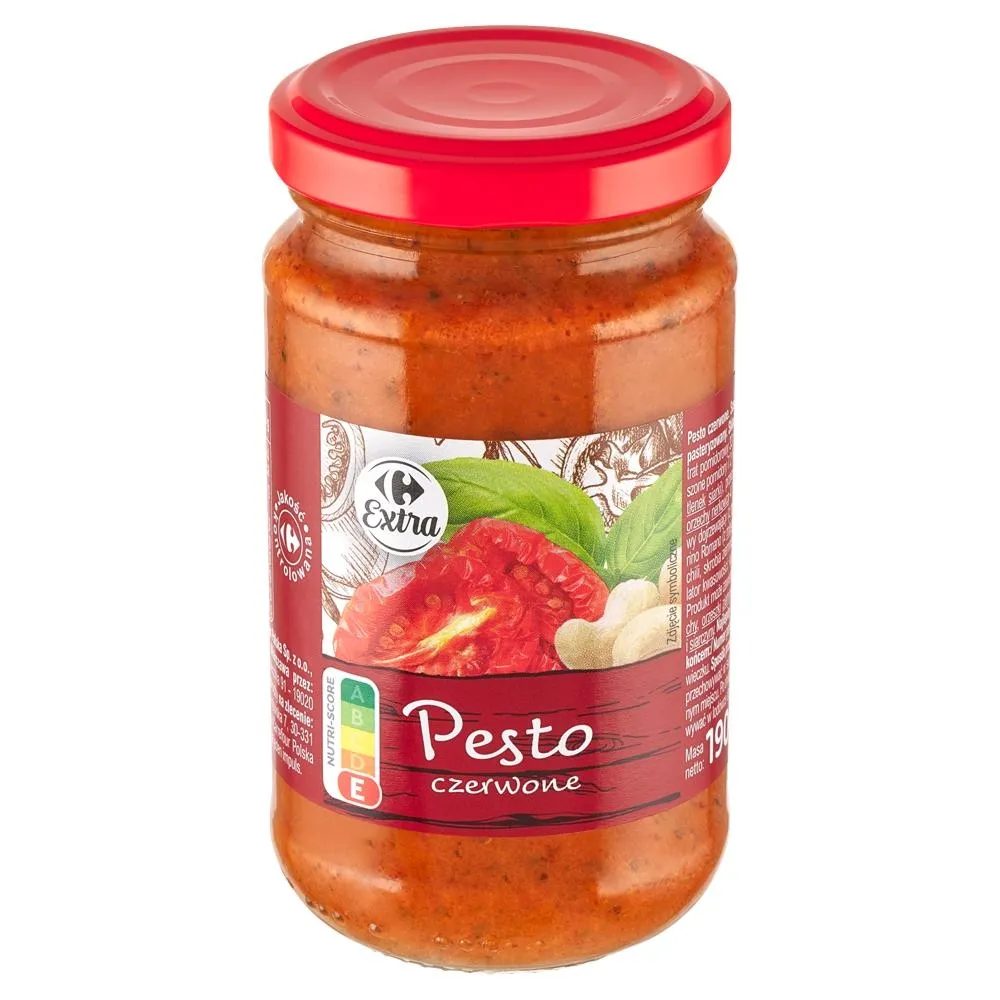 Carrefour Extra Pesto czerwone 190 g