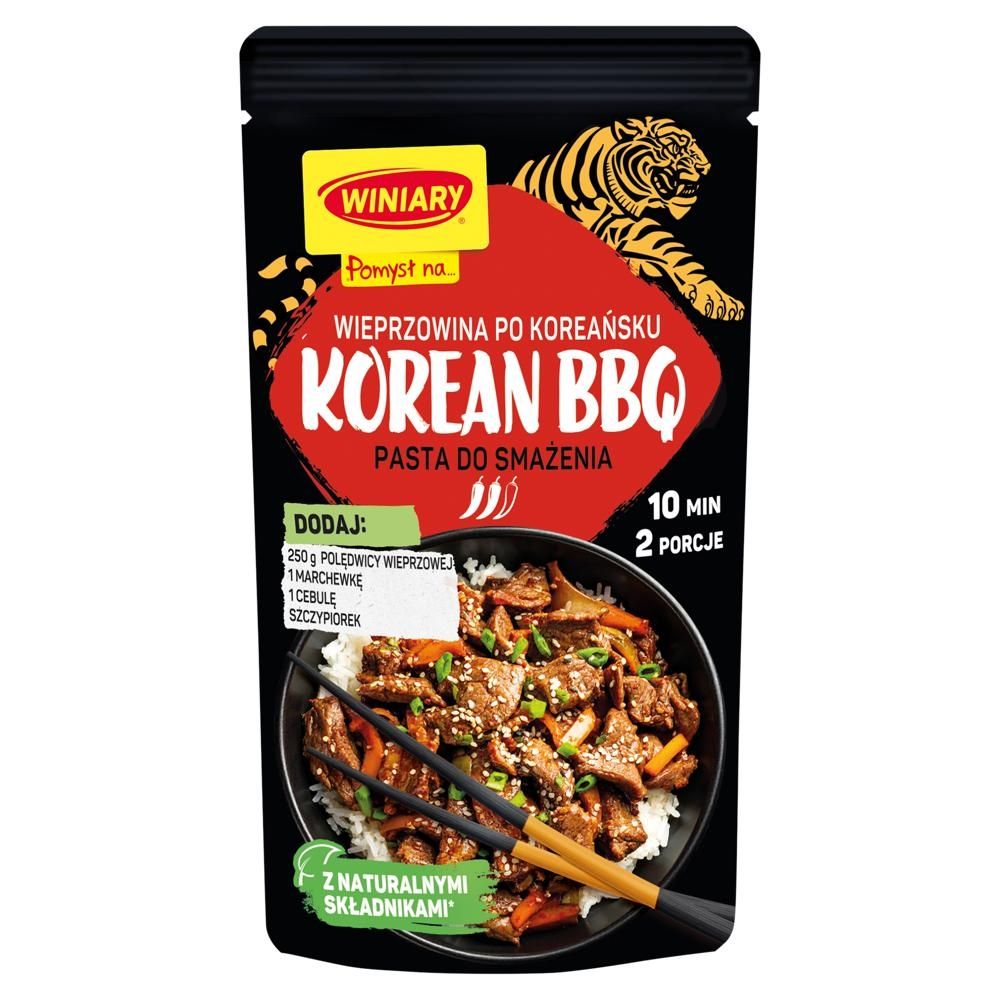 Winiary Pomysł na... Pasta do smażenia wieprzowina po koreańsku korean bbq  65 g