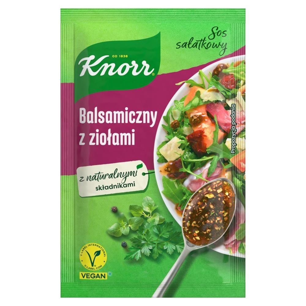 Knorr Sos sałatkowy balsamiczny z ziołami 11 g