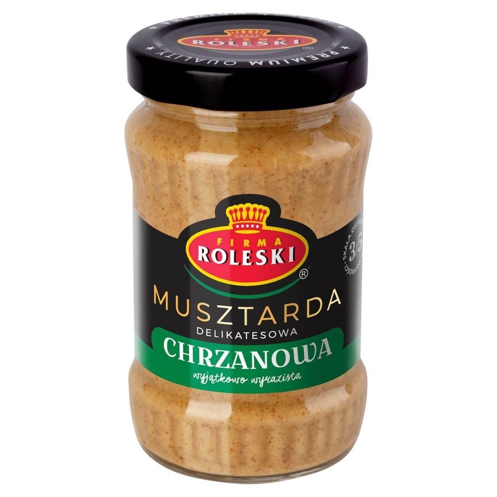 Firma Roleski Musztarda delikatesowa chrzanowa 175 g
