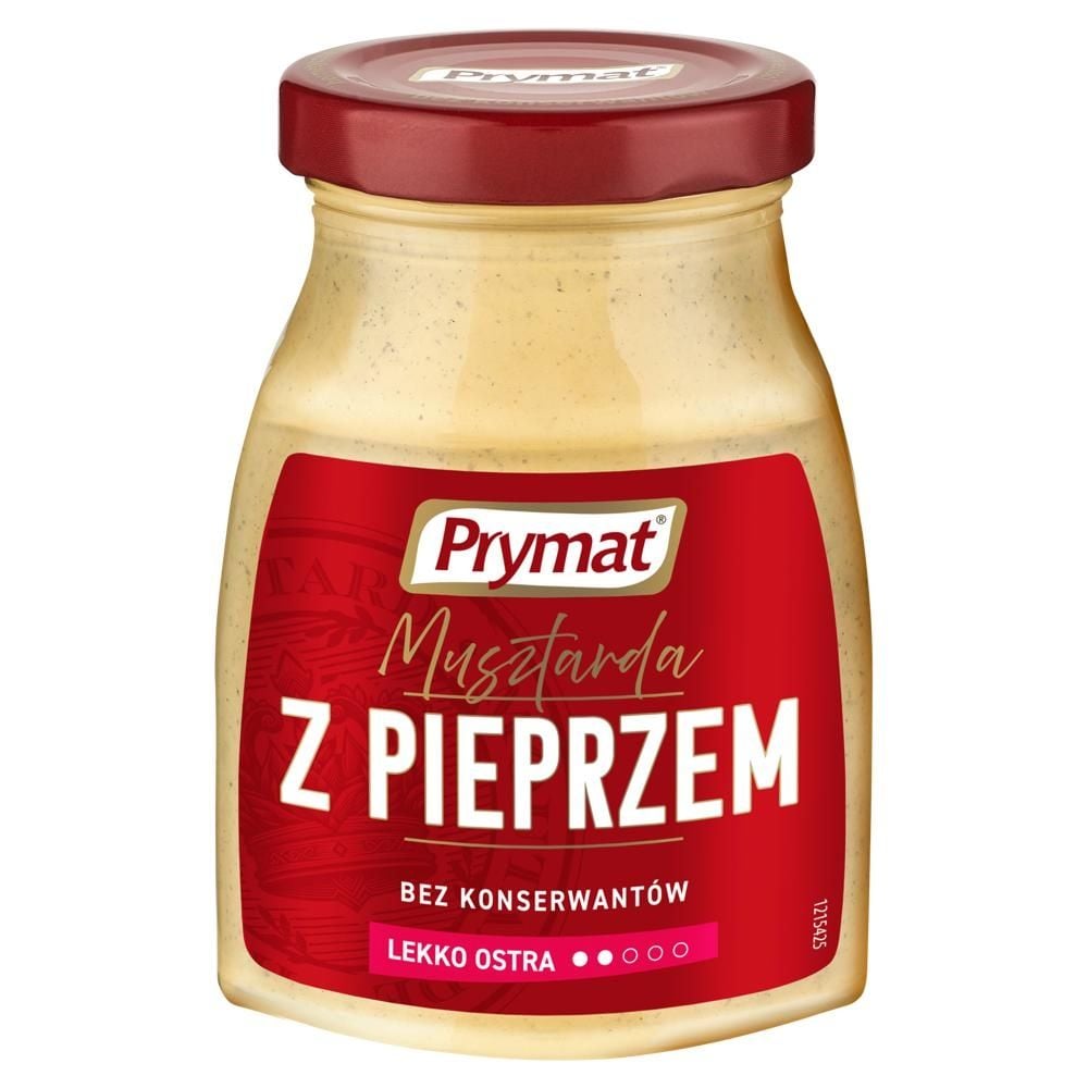 Prymat Musztarda z pieprzem 185 g
