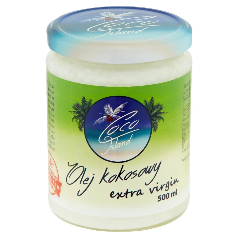 Coco Island Olej kokosowy extra virgin 500 ml