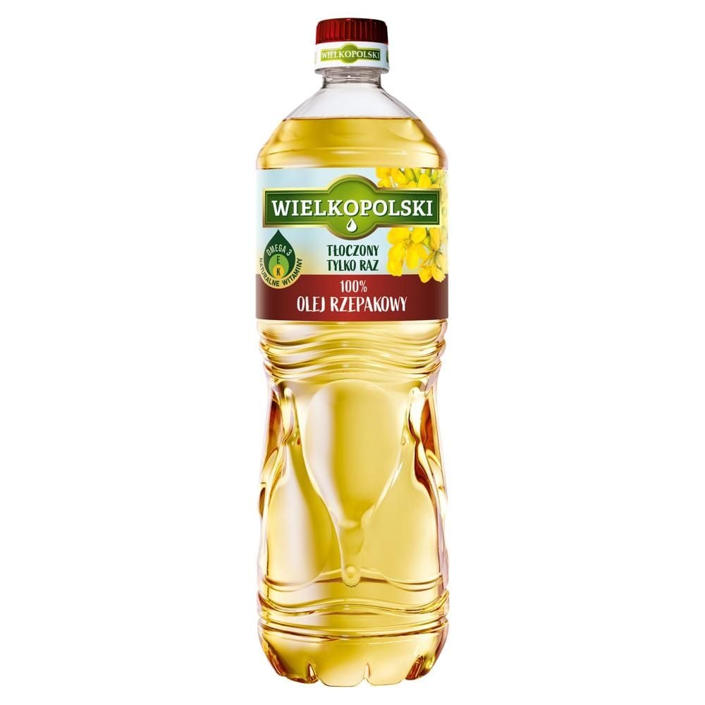 Wielkopolski Olej rzepakowy 100 % 1 l