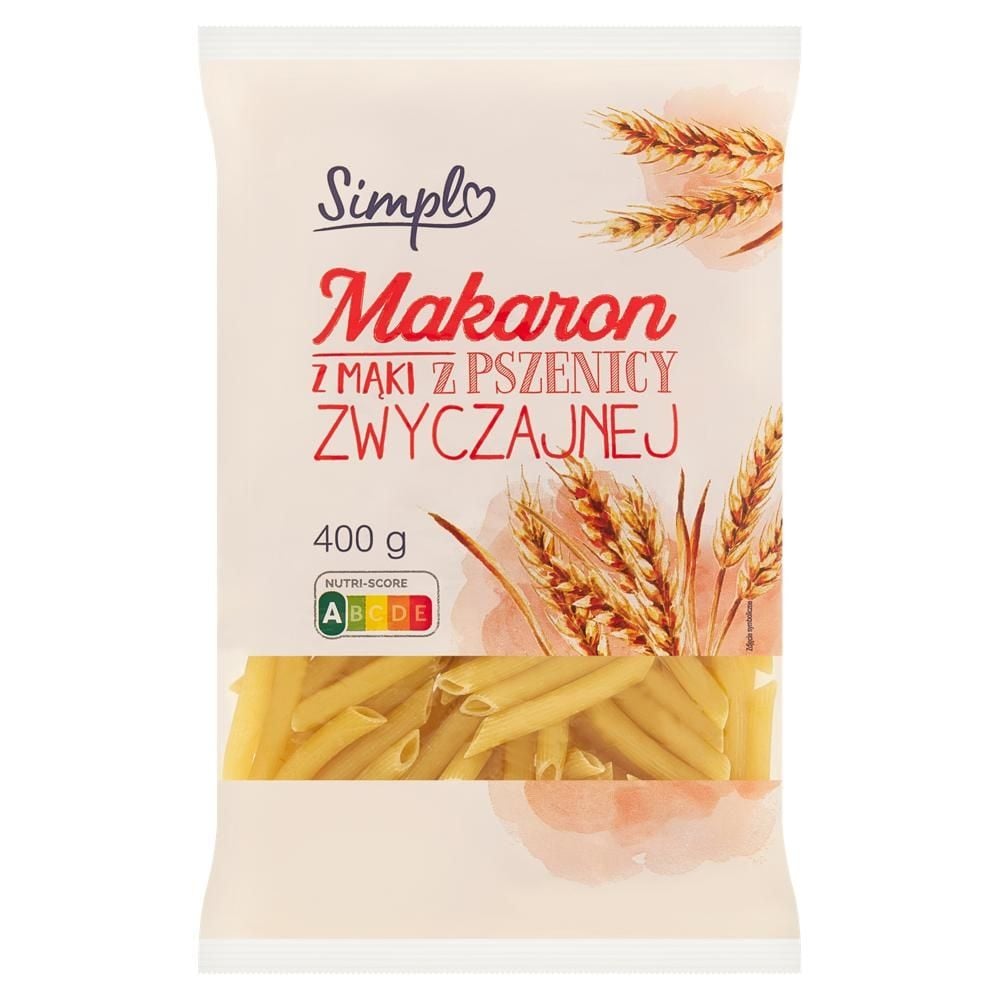 Simpl Makaron z mąki z pszenicy zwyczajnej rurka 400 g
