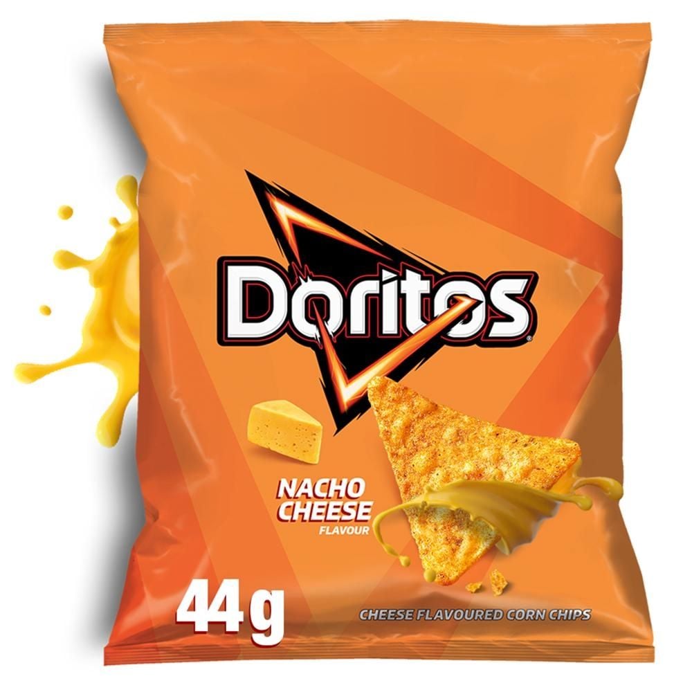 Doritos Nacho Chipsy kukurydziane o smaku serowym 44 g