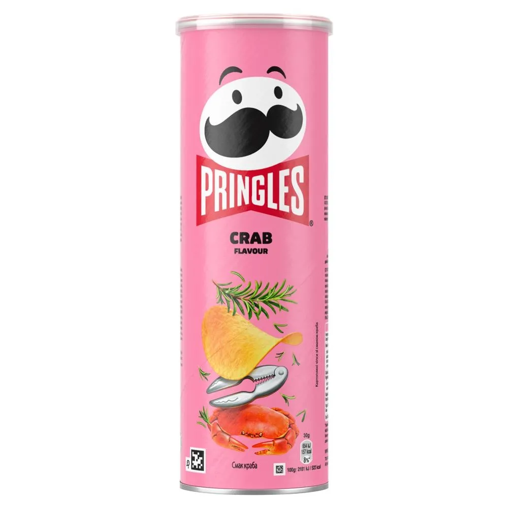 Pringles Crab Chrupki 165 g
