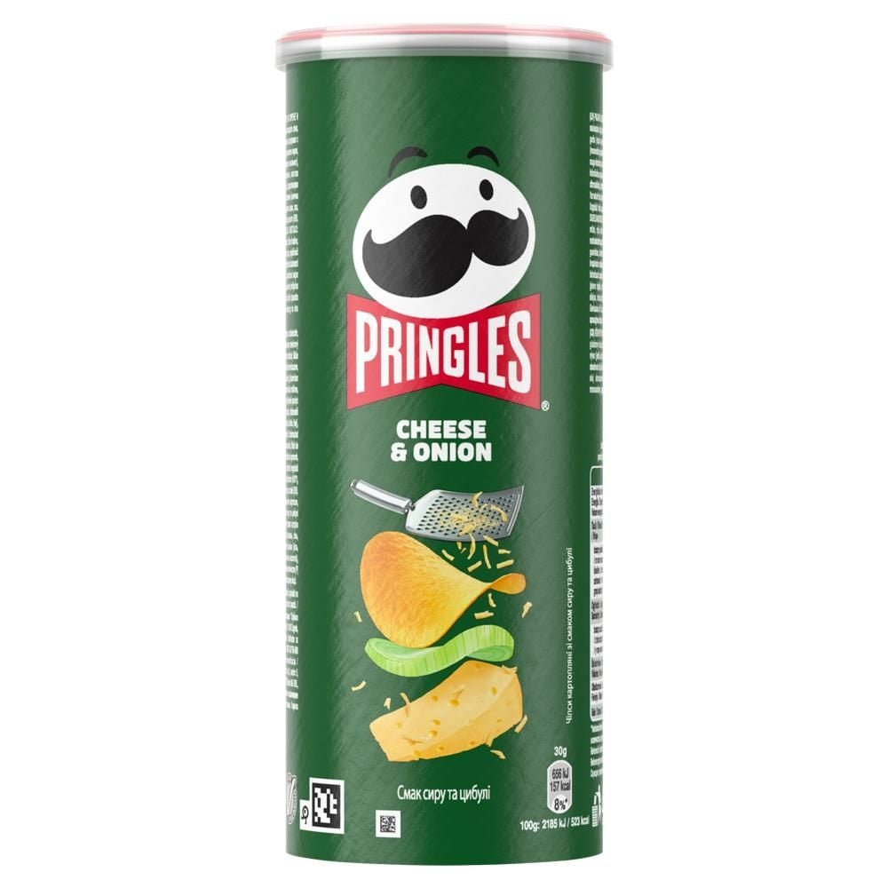 Pringles Cheese & Onion Chrupki 125 g