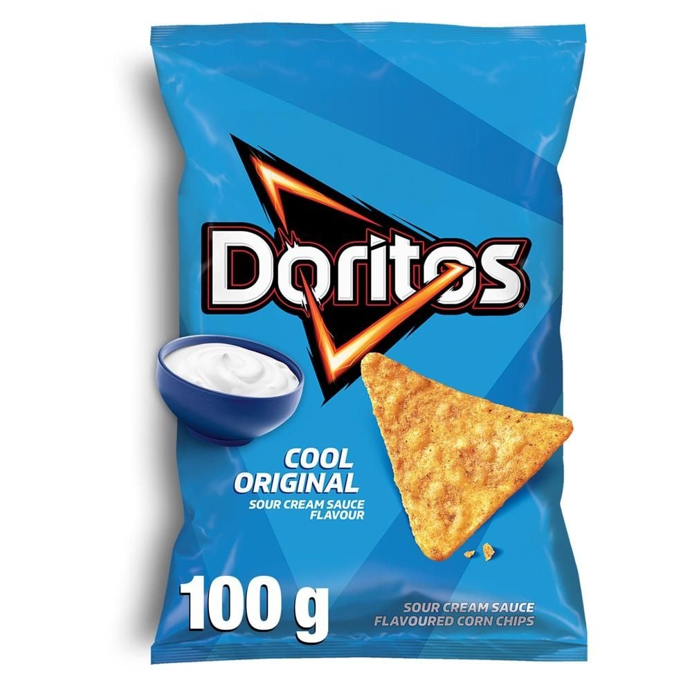 Doritos Chipsy kukurydziane o smaku sosu śmietanowego 100 g