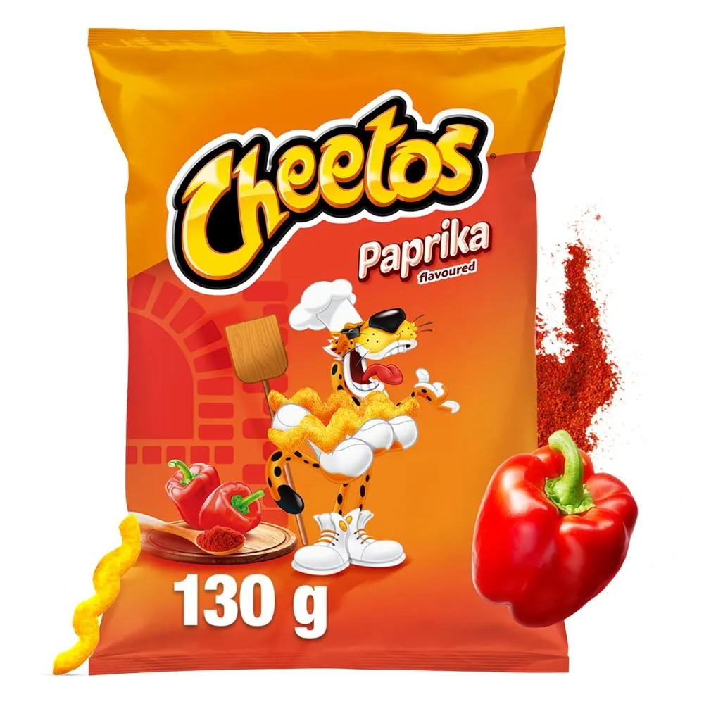 Cheetos Chrupki kukurydziane o smaku papryki 130 g