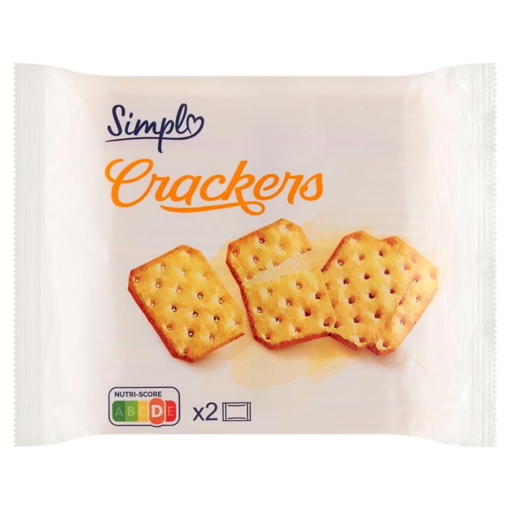 Simpl Krakersy solone 2 x 100 g