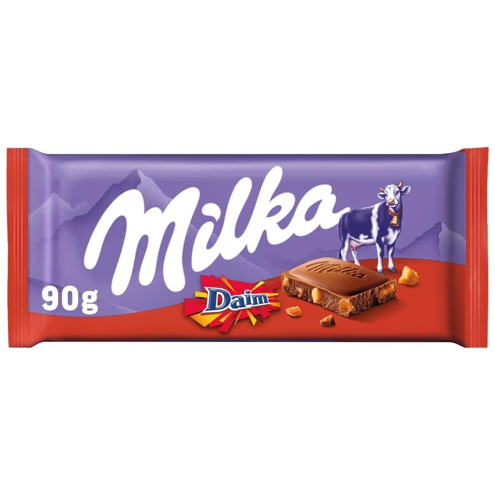 Milka Daim czekolada mleczna - 90 g