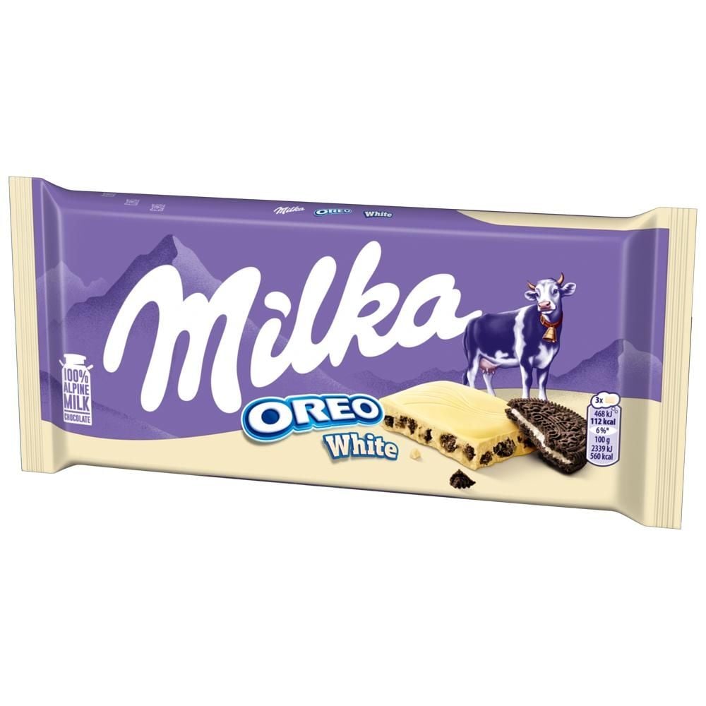 Milka Oreo White Biała czekolada 100 g