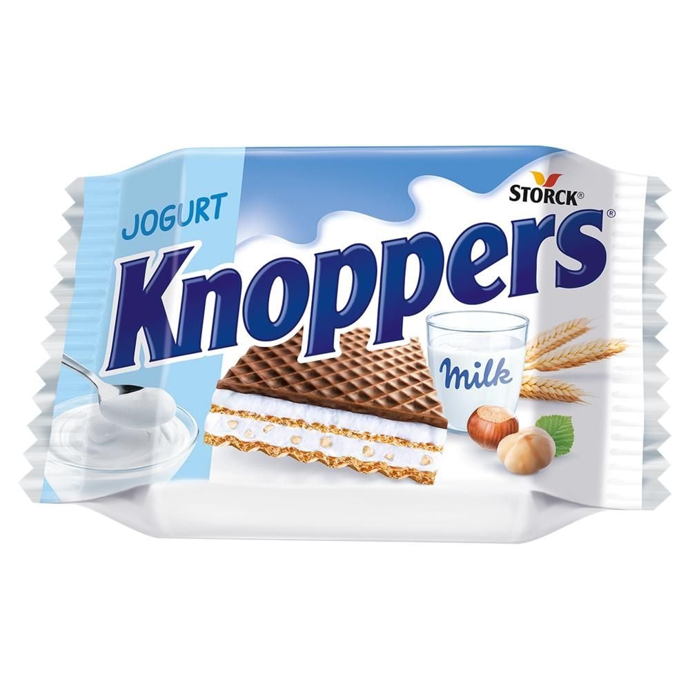 Knoppers Jogurt Wafelek mleczno-jogurtowy 25 g