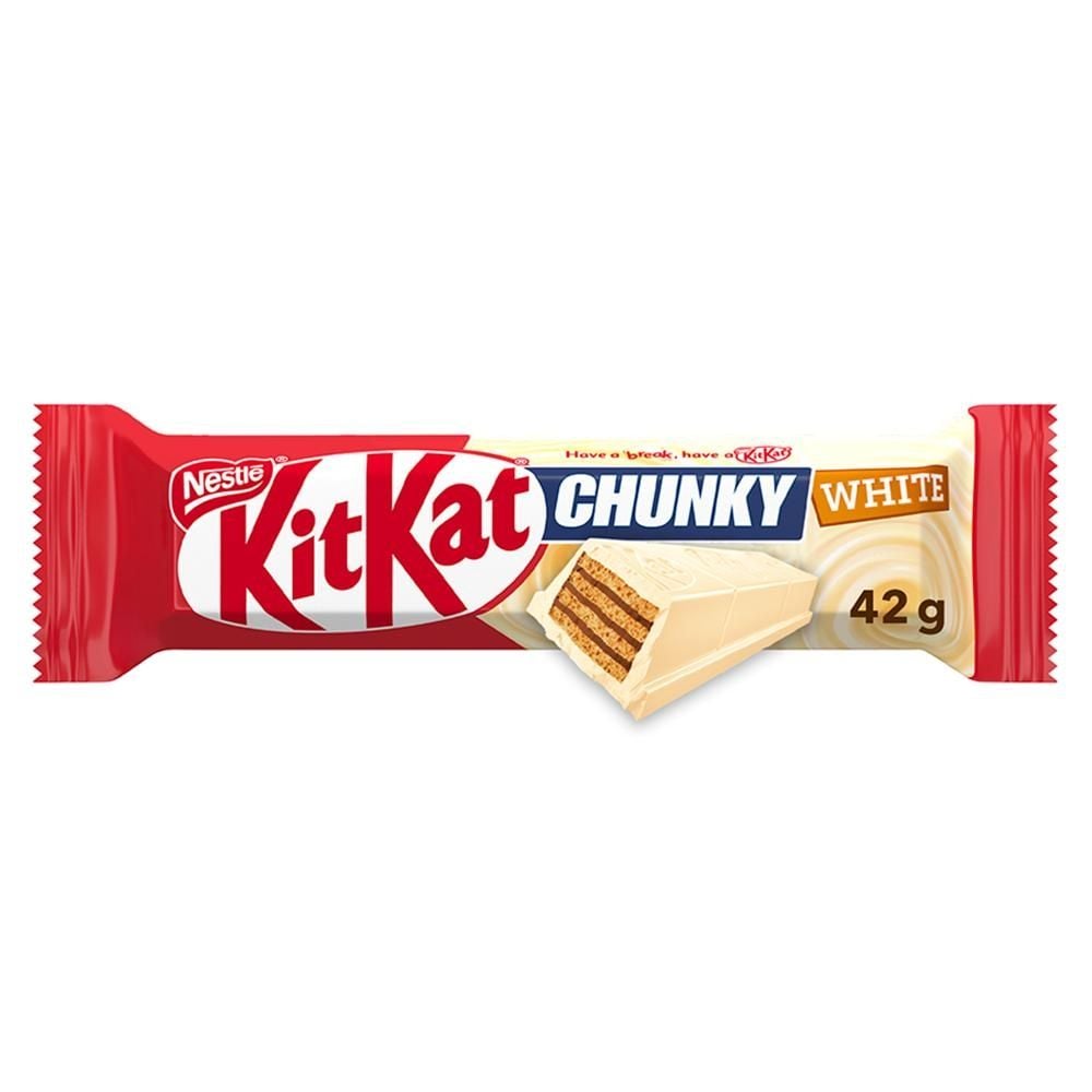 KitKat Chunky White Baton pokryty białą polewą 40 g
