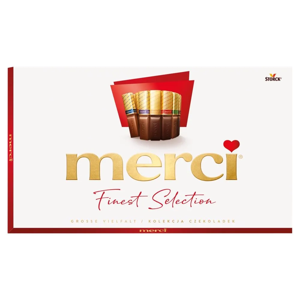 merci Finest Selection Kolekcja czekoladek 400 g (32 sztuki)