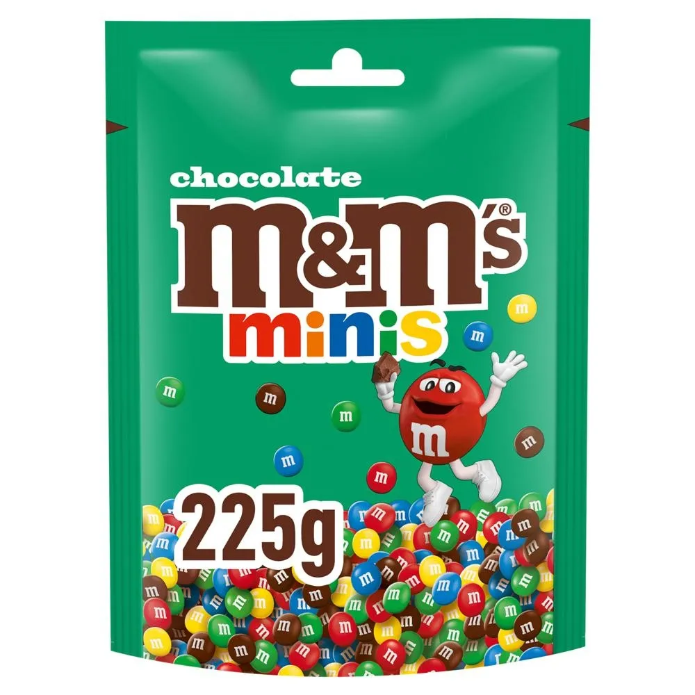 M&M's Chocolate Minis Czekolada mleczna w kolorowych skorupkach 225 g