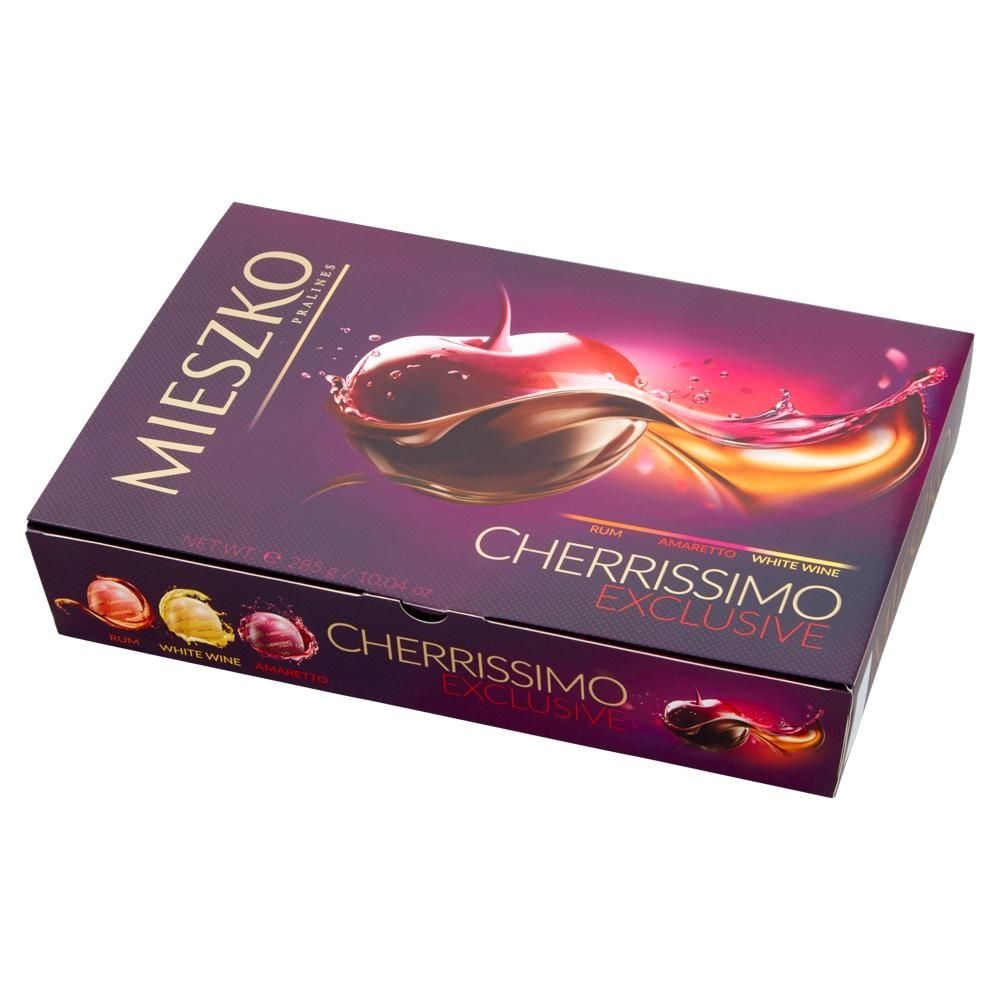 Mieszko Cherrissimo Exclusive Praliny z wiśnią w alkoholu 285