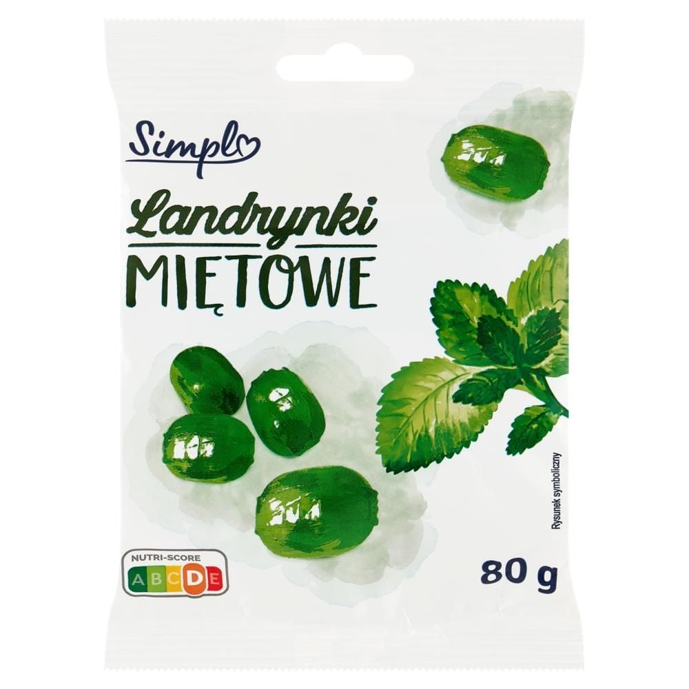Simpl Landrynki miętowe 80 g