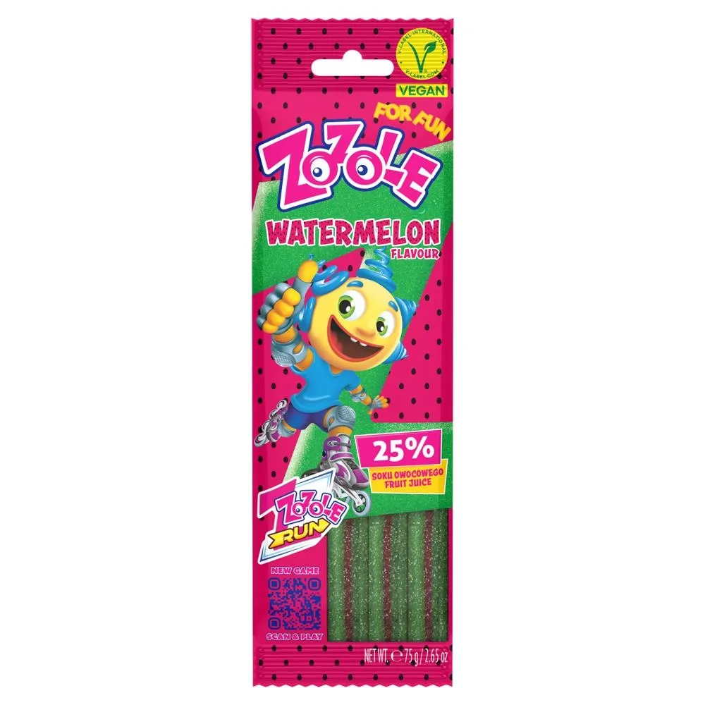 Zozole Hello Żelo Żelki o smaku arbuza 75 g